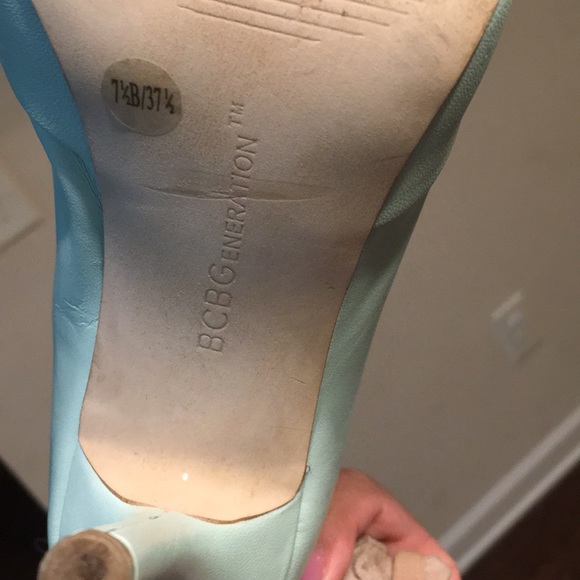 Teal pumps - Picture 5 of 5